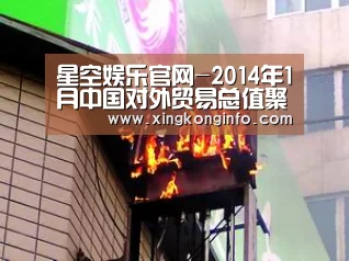 星空娱乐官网-2014年1月中国对外贸易总值聚焦(图1) 星空娱乐
